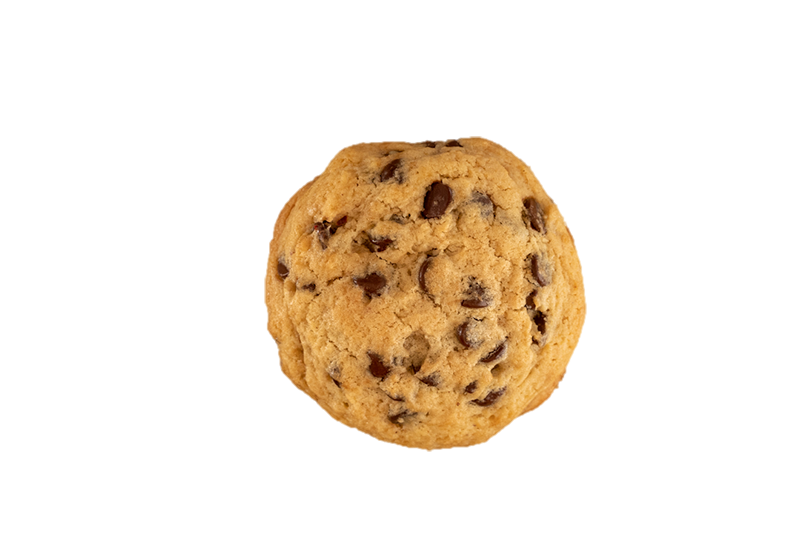 deliciosa y auténtica cookie americana de nutella